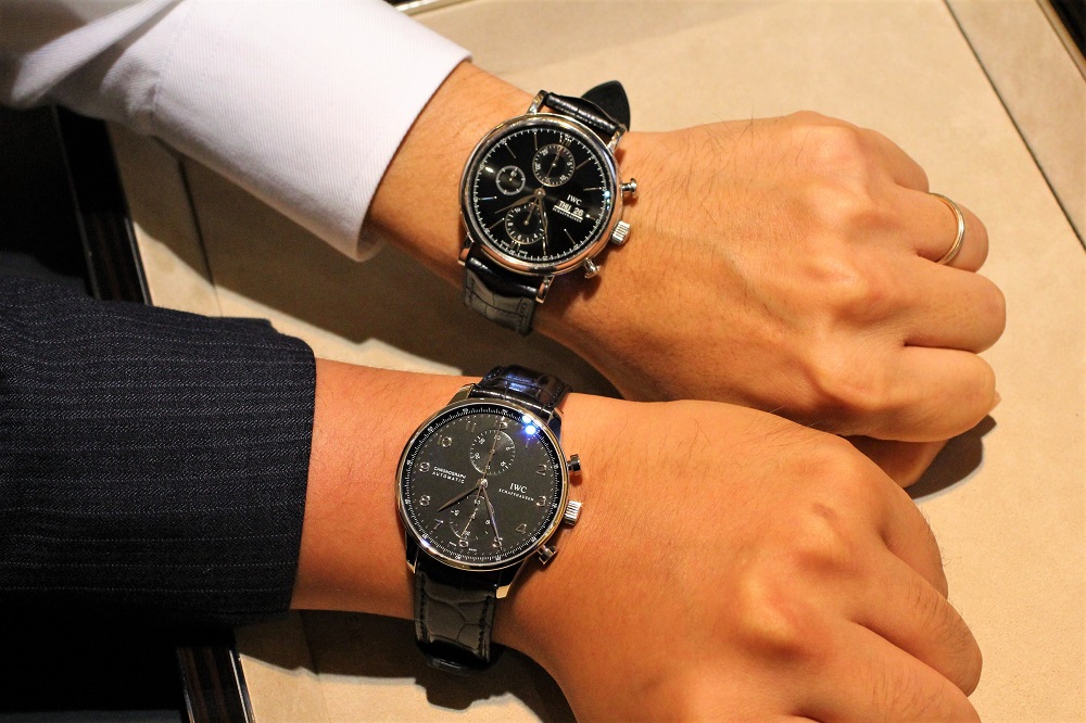 IWC】ポルトギーゼ・クロノグラフ｜先輩と一緒にIWC男子！｜【TANAKA 