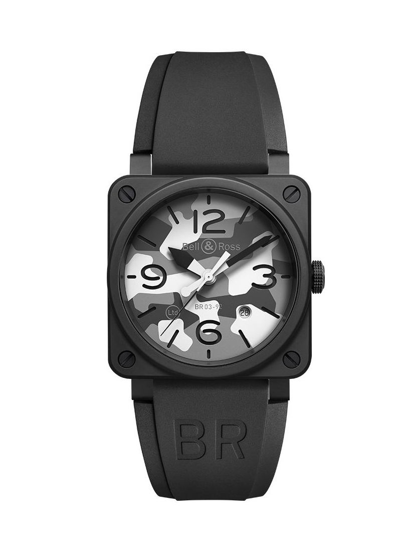 Bell&Ross ベル&ロス　BR0392-WHITE CAMO BR0392-CG-CE/SCA