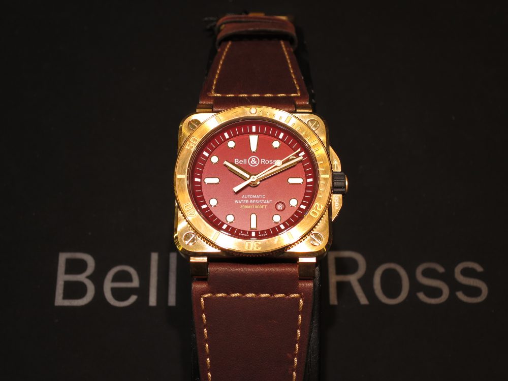 Bell&Ross 　ベルアンドロス　BR0392-D-RD-BR/SCA　