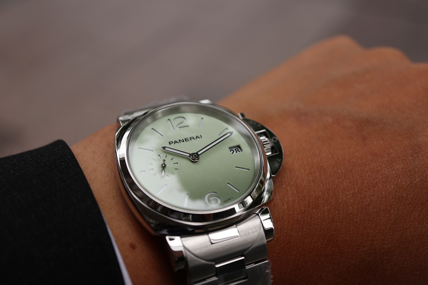 PANERAI_パネライ_PAM01311_ルミノール_ドゥエ_パステルライトグリーン_38ｍｍ