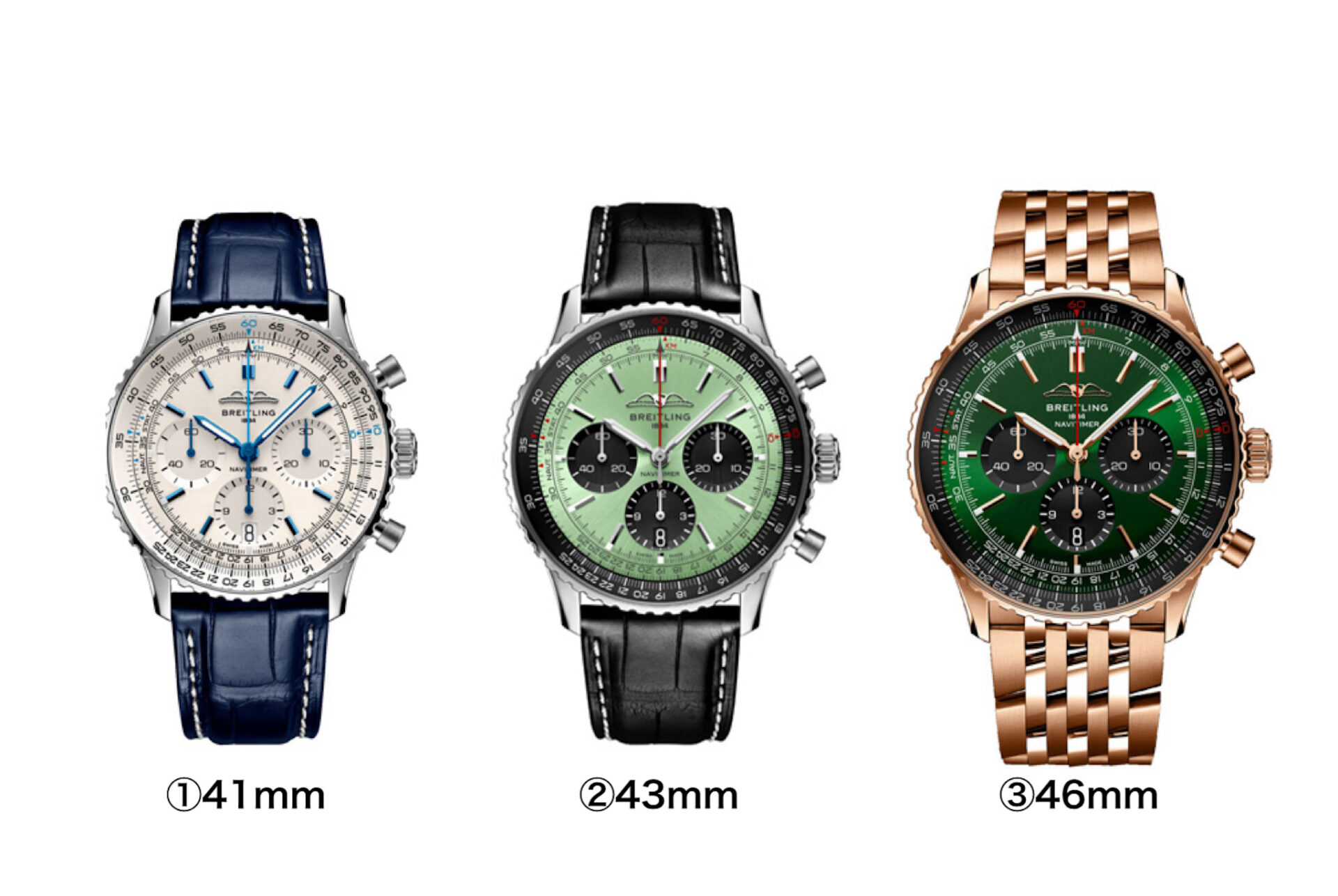 breitling_ブライトリング_navitimer_ナビタイマー_B01_chronograph_クロノグラフ_41_43_46_AB0139A71G1P1_AB0138241L1P1_RB0137241L1R1_