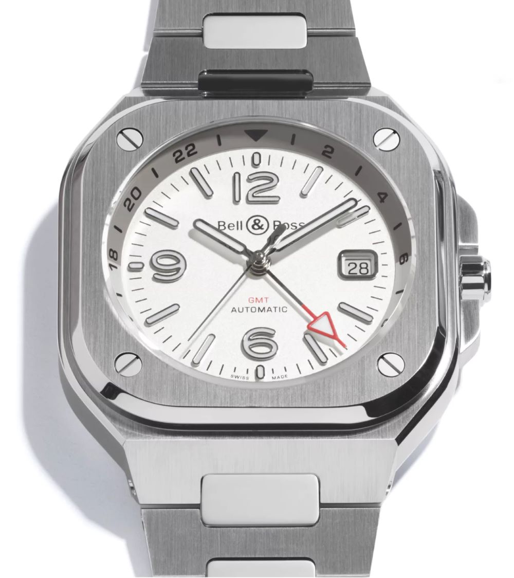 Bell & Ross_ベル＆ロス_BR 05 GMT WHITE_BR05G-SI-ST/SRB