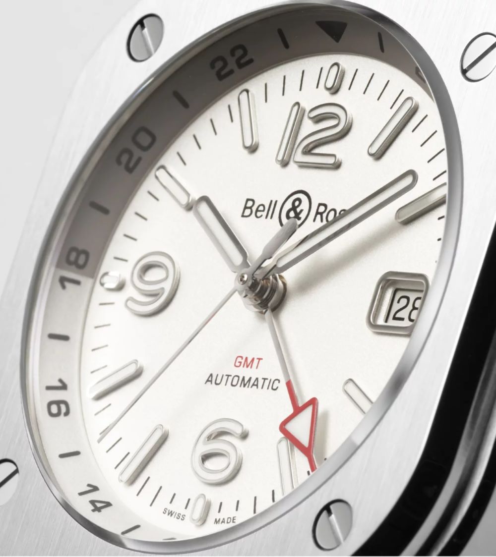 Bell & Ross_ベル＆ロス_BR 05 GMT WHITE_BR05G-SI-ST/SRB