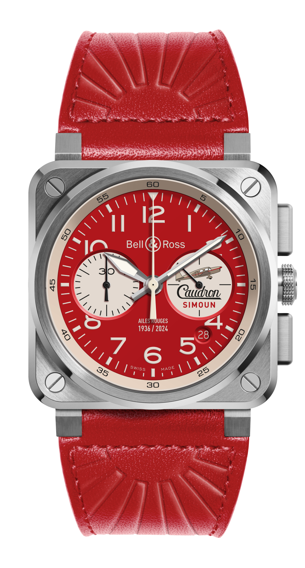 Bell&Ross_ベル&ロス_BR-03 Chrono Ailes Rouges_BR0394-AR-ST/SCA