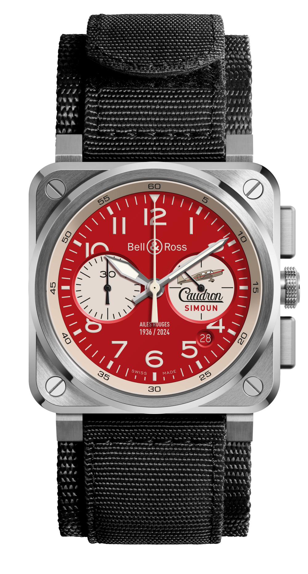 Bell&Ross_ベル&ロス_BR-03 Chrono Ailes Rouges_BR0394-AR-ST/SCA