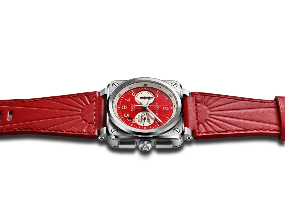 Bell&Ross_ベル&ロス_BR-03 Chrono Ailes Rouges_BR0394-AR-ST/SCA