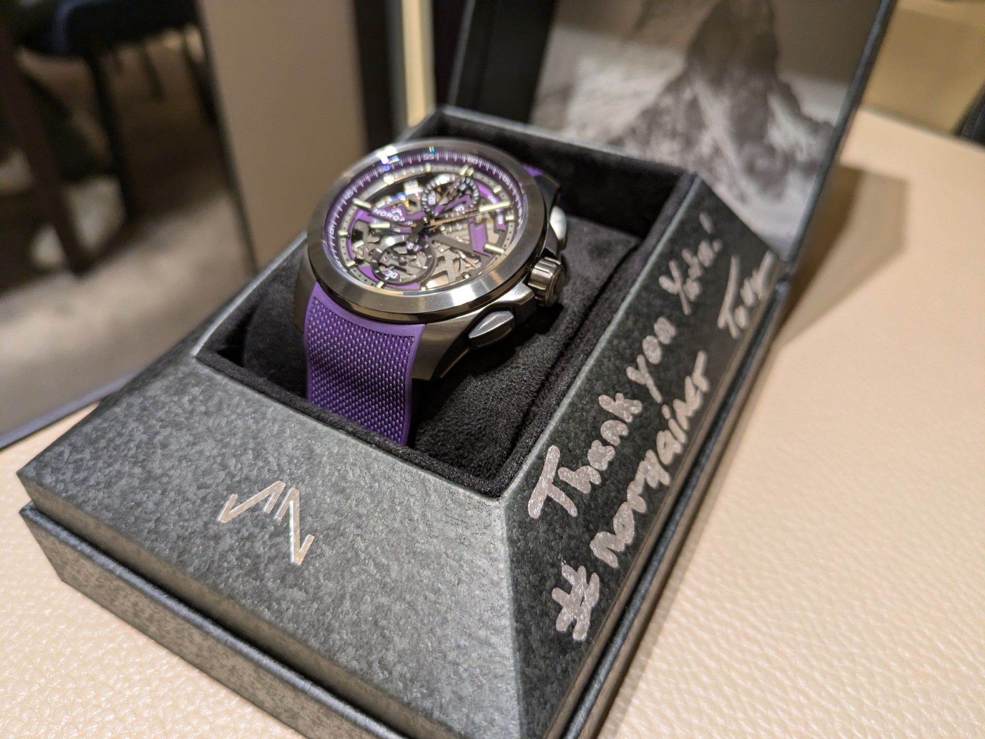 ブランド：ノルケイン

ノルケイン＿インディペンデンス スケルトン クロノ 42MM リミテッドエディション＿NNT3200BC/P321