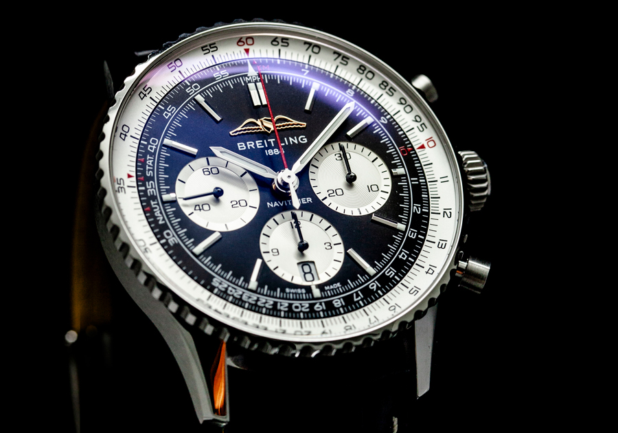 BREITLING ナビタイマー クロノグラフ ナビタイマー B01 クロノグラフ43 品番：AB0138211B1P1